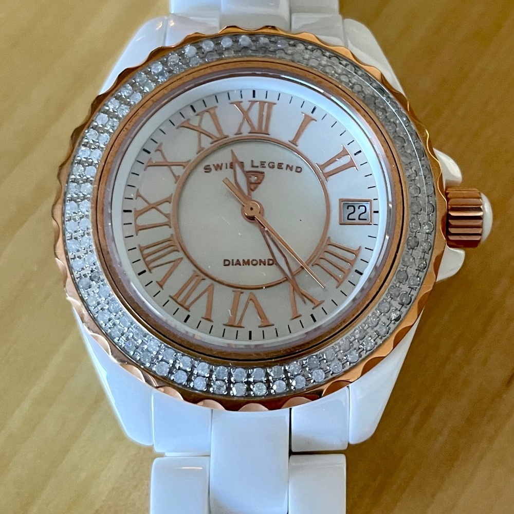 NWOT Swiss Legend Diamond Invicta Watch